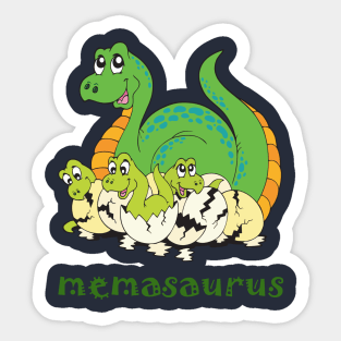 memasaurus Sticker